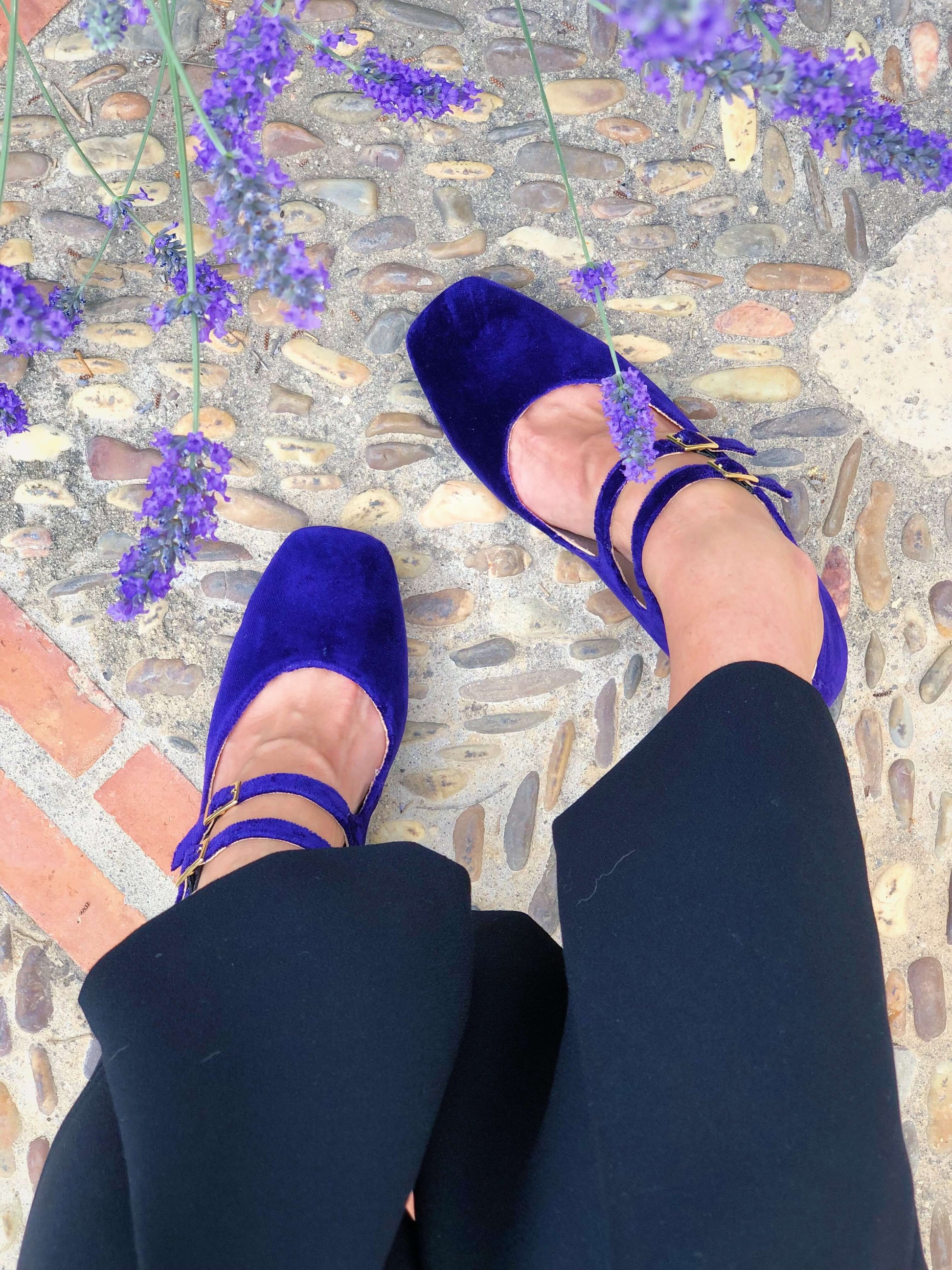 Montmartre Violet Heels Ballerinas Momoc Shoes 