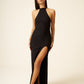 Olivia Halter Dress in Black - Limited Edition Dress 710 Studio 