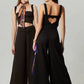 Palazzo trapezzo Wide Leg Pants LOVE by Ksenia Karpenko 