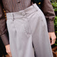 Gray Diplomatic Stripe Pants