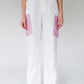 Dua Linen Pant - White