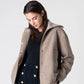 Grace Knit Collar Short Coat