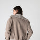 Grace Knit Collar Short Coat