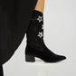 Rock Stars Cowboy Boots Vegan Boots Momoc Shoes 