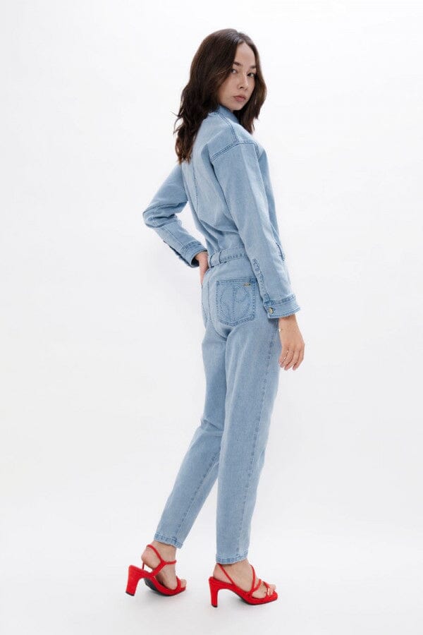 San Francisco Denim Boilersuit Sky Jumpsuit 1 People 