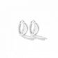 Saya Earring Hoop Sterling Silver - Small Earrings Majime 