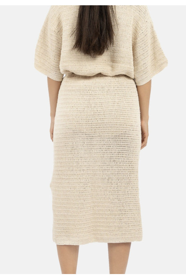Sedona Crochet Skirt in Natural