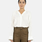 Siena Batwing Sleeve Shirt in Creme - 1People at LabelRow