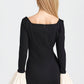 Elisa Taffeta-Trimmed Minidress - FELIPE ALBERNAZ