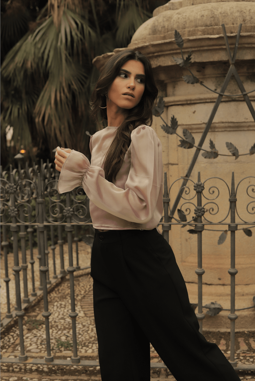 Valeria Pink Blouse Blouses Montilitas 