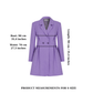 Valerie Shoulder-padded Blazer Dress in Mauve Mist Dresses Nazli Ceren 