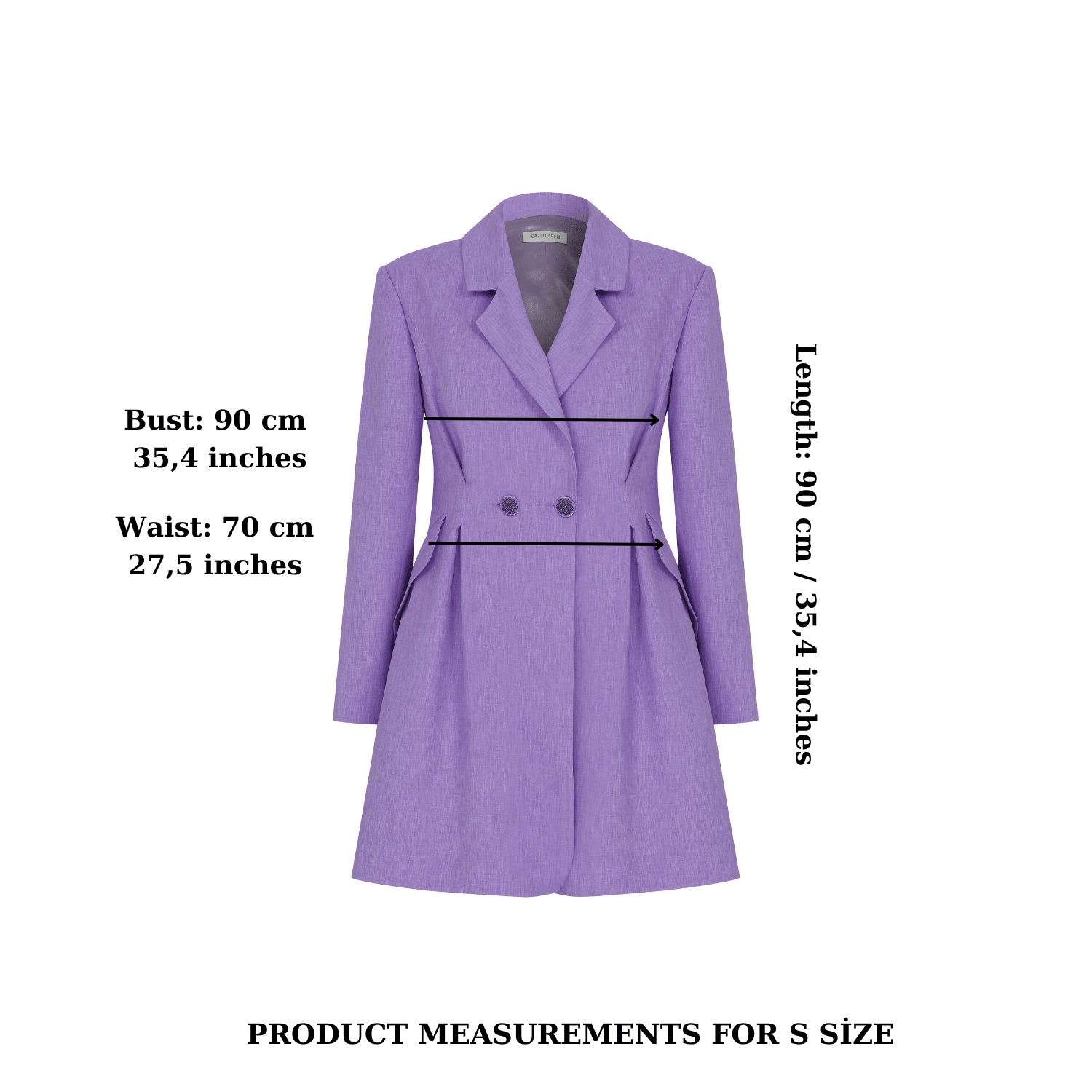 Valerie Shoulder-padded Blazer Dress in Mauve Mist – LabelRow Valerie Shoulder-padded Blazer Dress in Mauve Mist – LabelRow