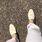 Yellow flowers Loafers Loafers Momoc Shoes 