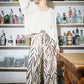 Zebra printed pants Wide Leg Pants Carmen Says 