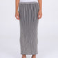 Sahara knitted skirt