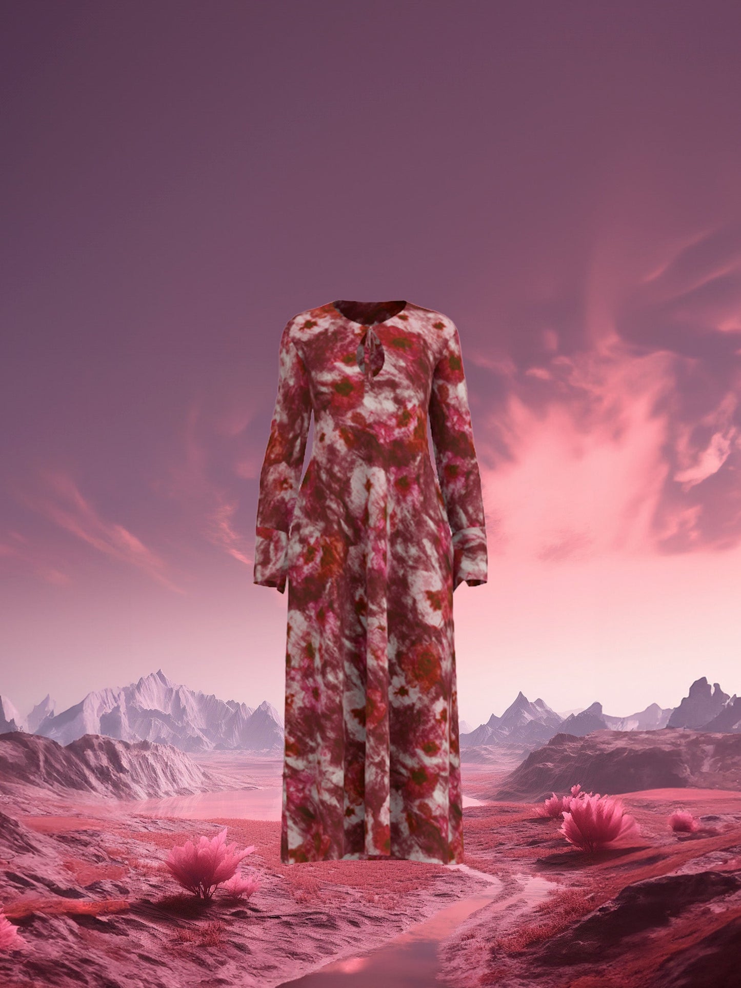 Volcanic dress