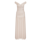 Purley Jersey Long Dress in Cuban Sand