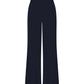 Tina Linen Trousers in Dark Navy