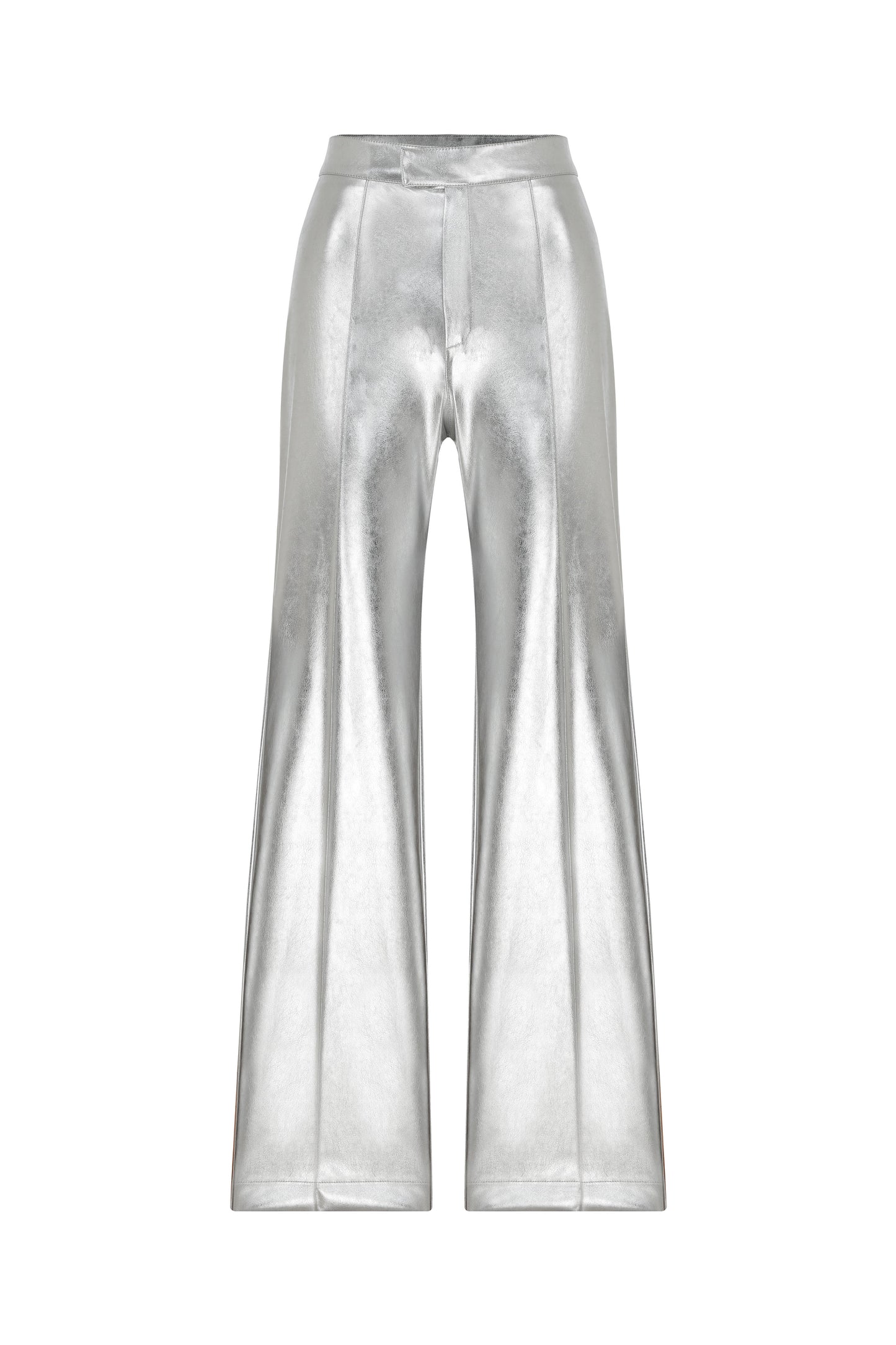 Millie Vegan Leather Straight Cut Trousers