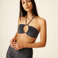 Grey Loyola Lace up Multiway Bikini Top (Limited Edition)