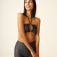 Grey Loyola Lace up Multiway Bikini Top (Limited Edition)
