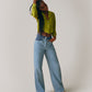 Color Block Trousers