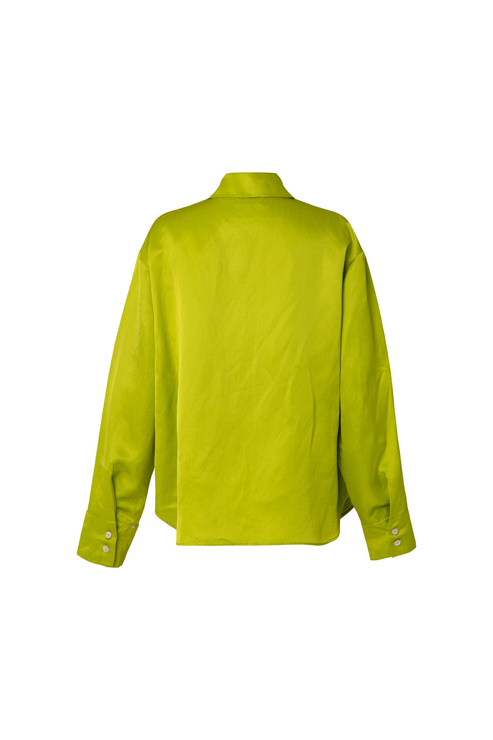 Louise Viscose/Linen Shirt - Lime