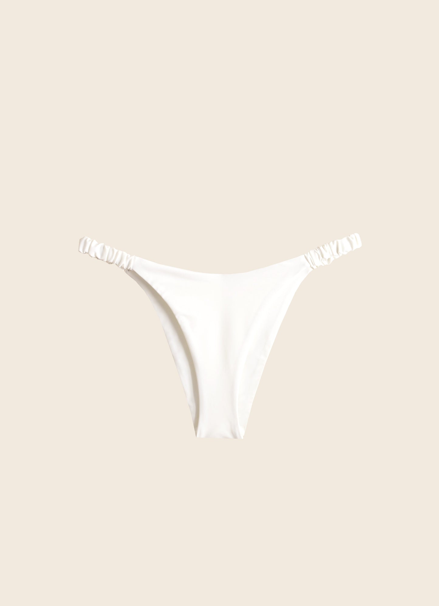 Brisa Bikini Bottoms - White