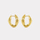 The Hoop Earrings - Gold