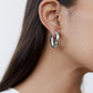 The Hoop Earrings - Silver
