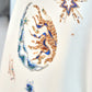 White Sweatshirt Universe with handmade embroidery