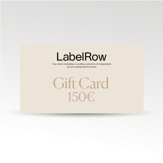 Tarjeta de regalo LabelRow - 150 EUR
