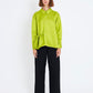 Louise Viscose/Linen Shirt - Lime