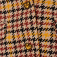 Elongated Checkered Jacket