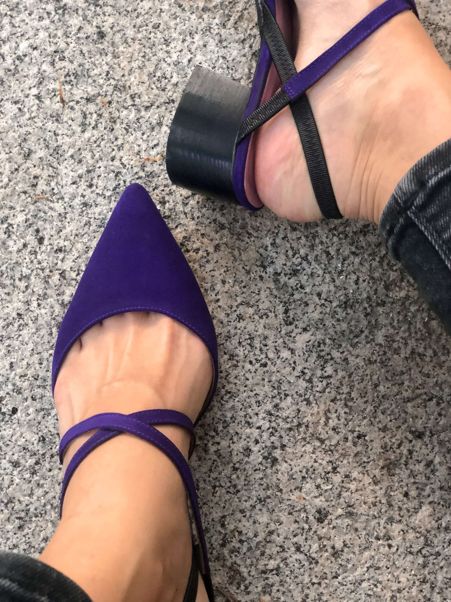 Cairo Viola Heels