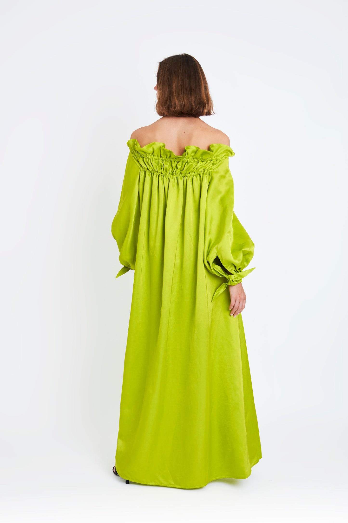 Nomi Signature Dress - Lime