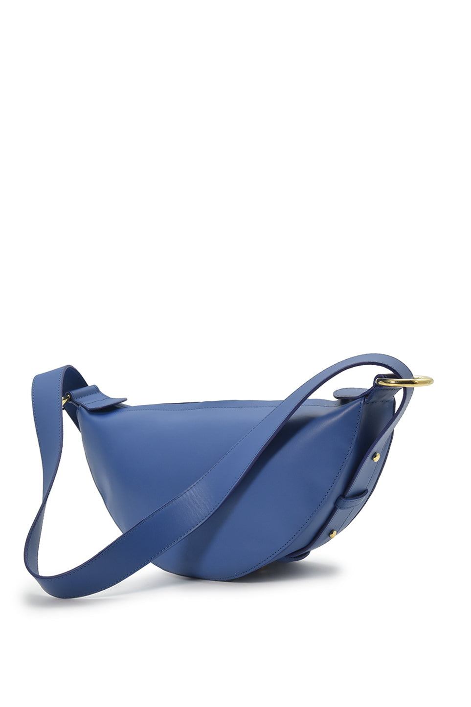 Blue Klein multi-position crossbody bag