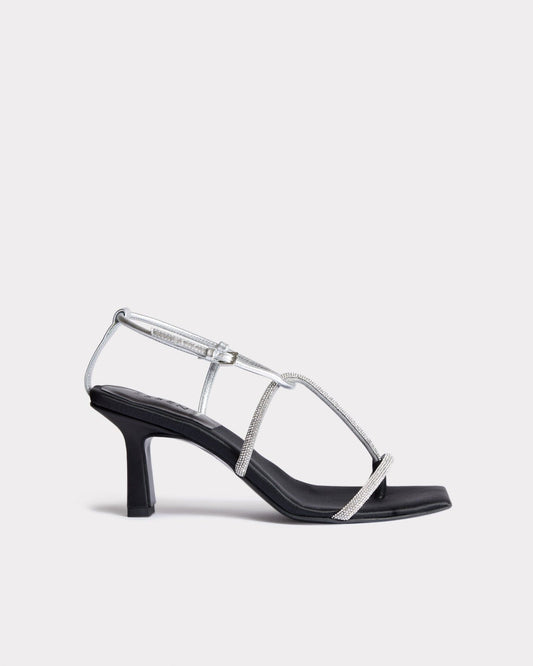 The Strappy Sandal - Crystal