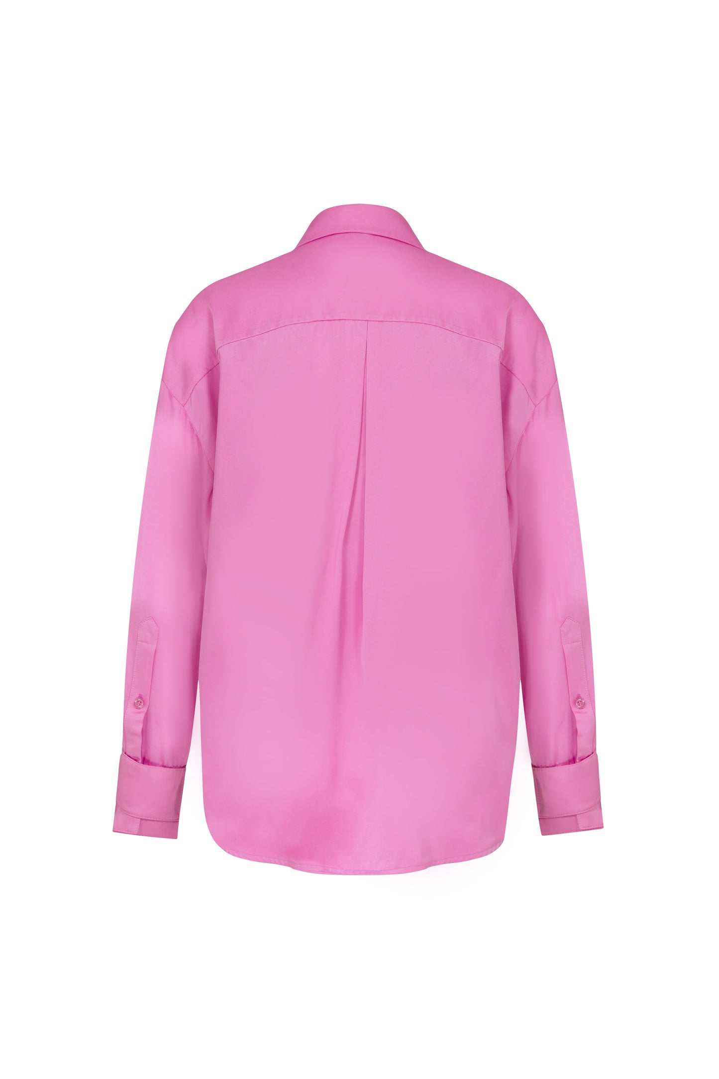 Ravenna Satin Shirt in Partfait Pink