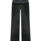 Tina Satin Trousers in Black