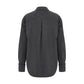 Ravenna Wool Blend Shirt in Antacite