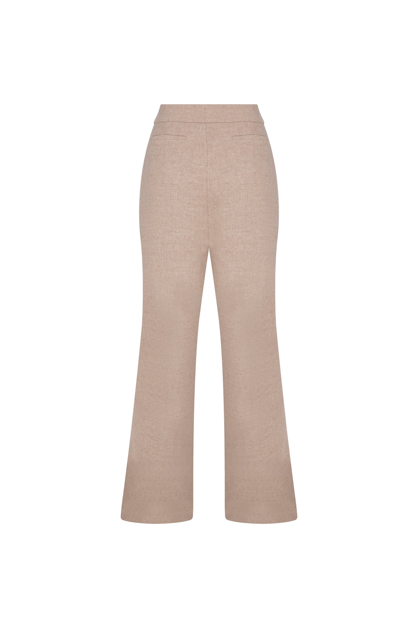 Tina Wool Trousers in Beige