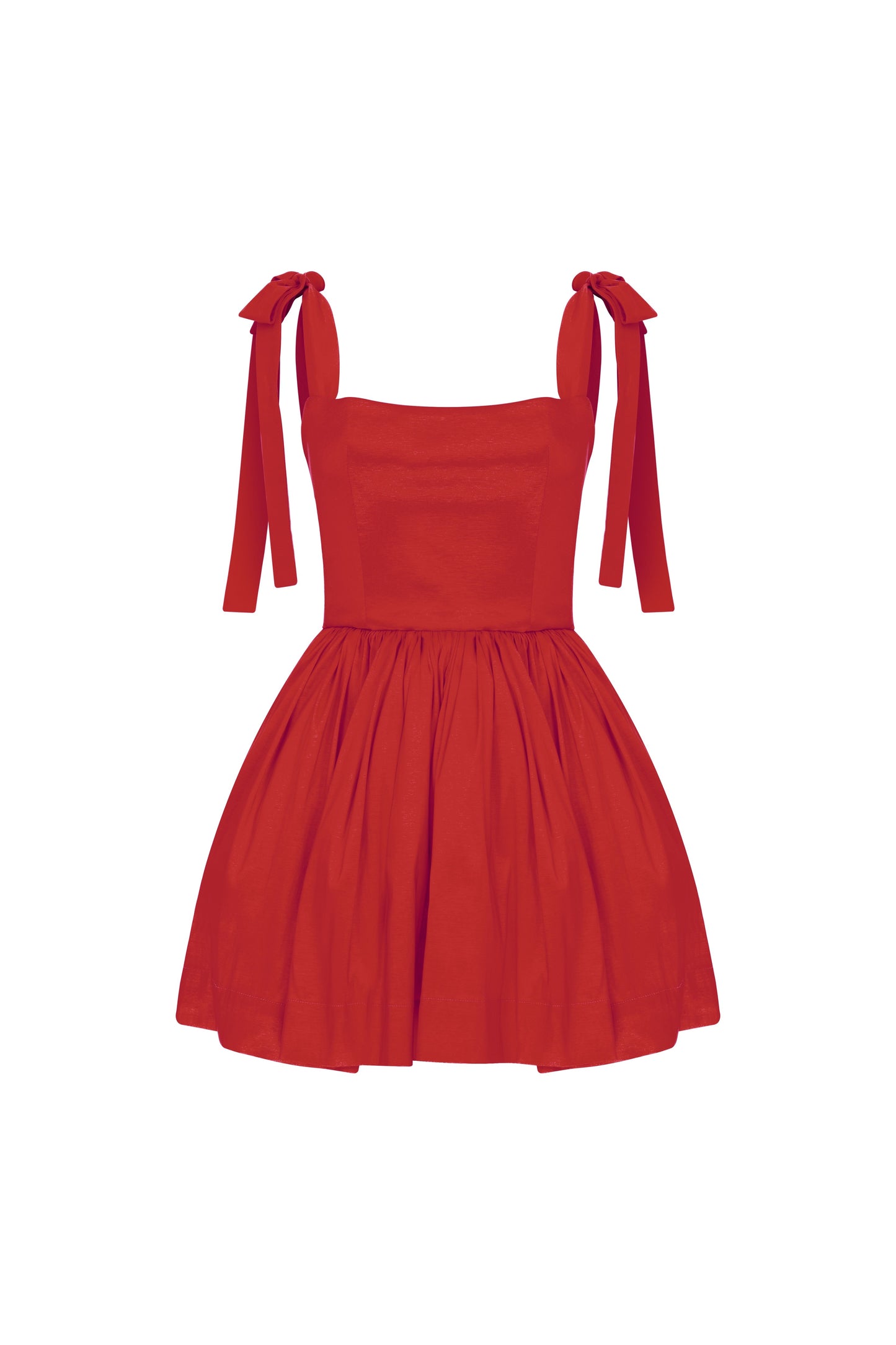 Sibby Mini Dress in Rouge