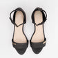 Chicago Ankle Strap Heels in Charcoal - 1People at LabelRow