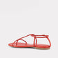The Evening Sandal - Red