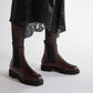 The Leather Lug Sole - Chocolate