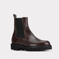 The Leather Lug Sole - Chocolate