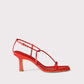 The Strappy Sandal - Red