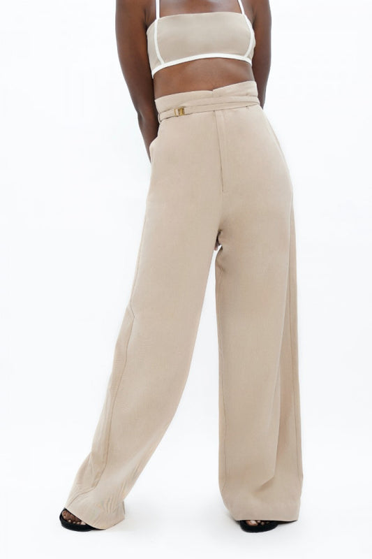 Florence Pants Sand - 1People at LabelRow