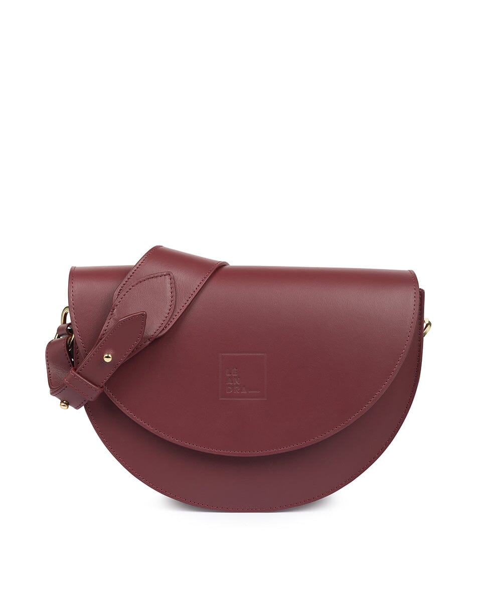 FAYE Leather Purse - Burgundy Leather – Bell & Fox